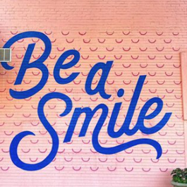 Be a Smile mural