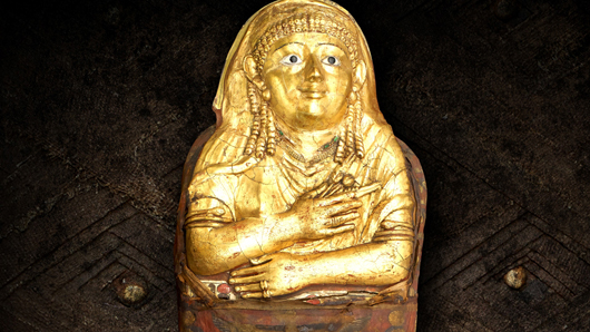 Golden mummy