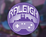 Purple Raleigh gaming logo