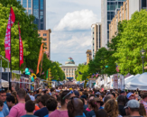 Photo of crowd at Brewgaloo in Raleigh, N.C.
